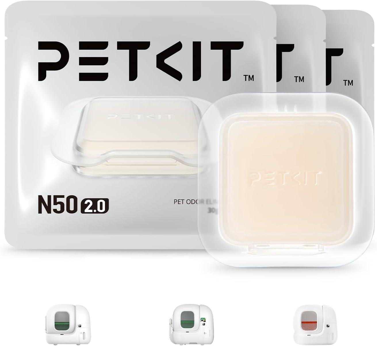 PETKIT N50 Odor Eliminator UAE | PuraMax Cat Litter Box Deodorizer(3pack)