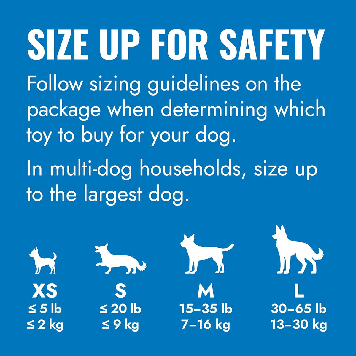 KONG Gentle Natural Rubber Teething "Toy Blue For Small Dog"