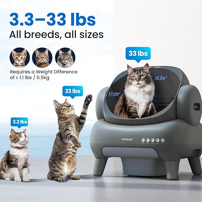 Neakasa M1 Automatic Cat Litter Box UAE | Smart Self Cleaning Cat Toilet