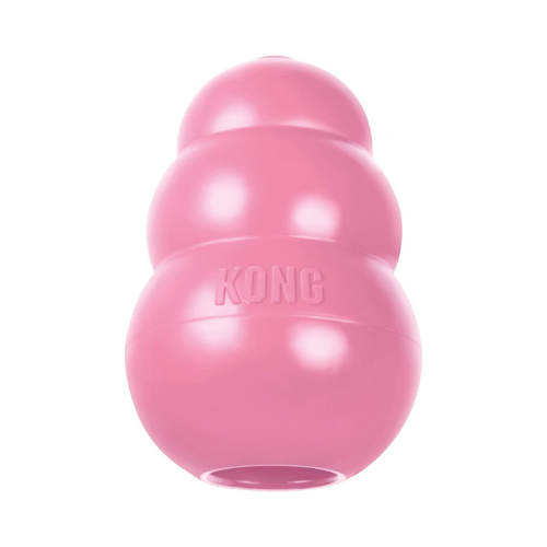 KONG Puppy Natural Rubber Teething Toy Small Pink