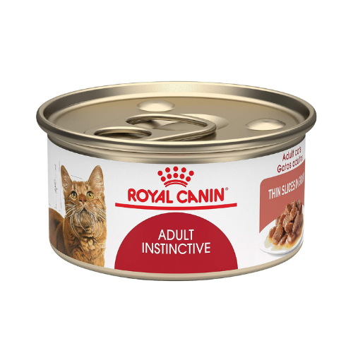 Royal Canin Adult Instinctive Thin Slices in Gravy Cat Food 3 oz – Pack of 24