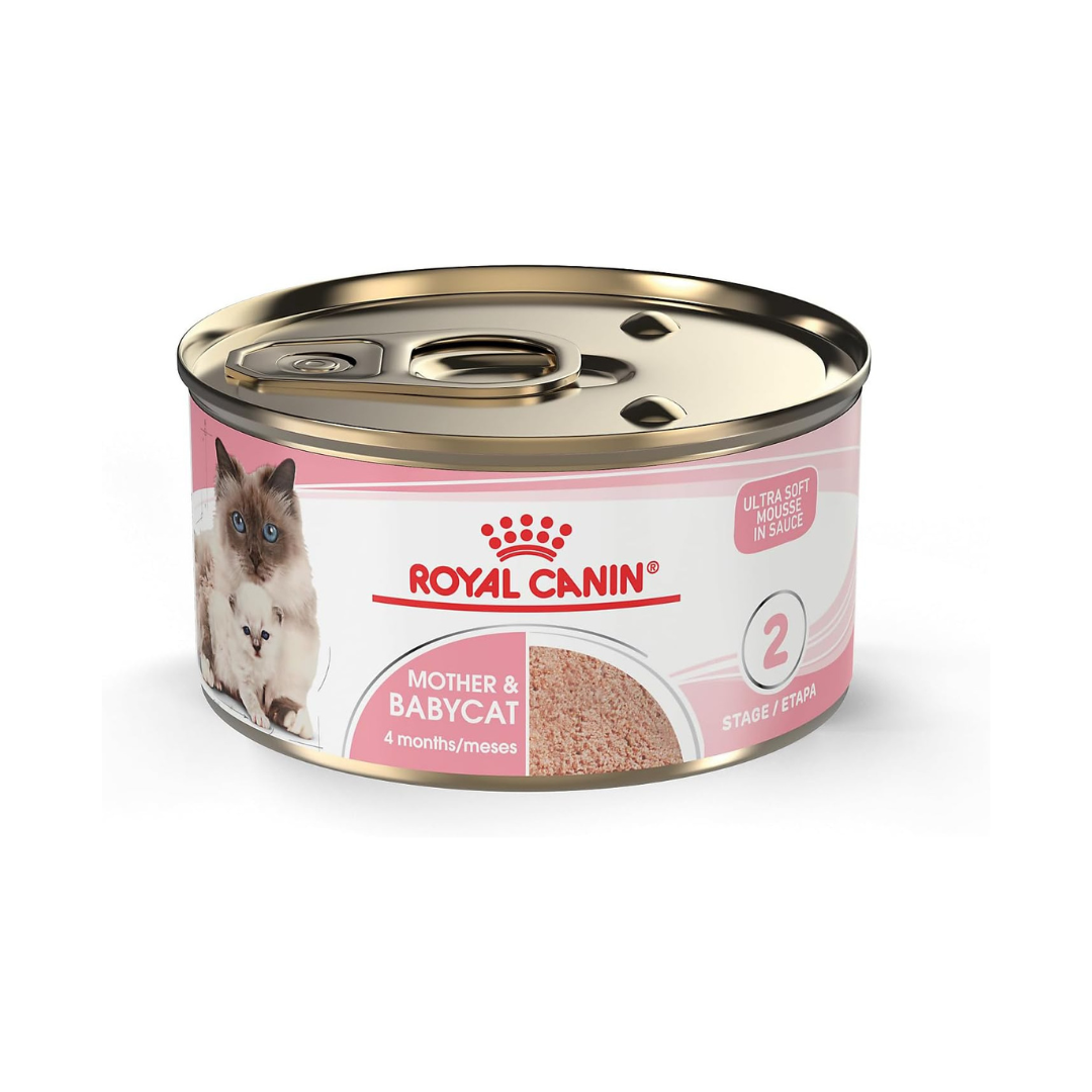 Royal Canin Mother & Babycat Ultra Soft Mousse Wet Cat Food Pack of 24x 3oz