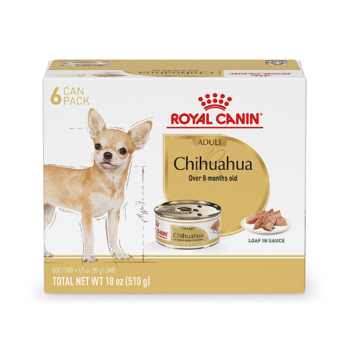 Royal Canin Chihuahua Adult Wet Dog Food Loaf in Sauce 3oz x 6 Pack