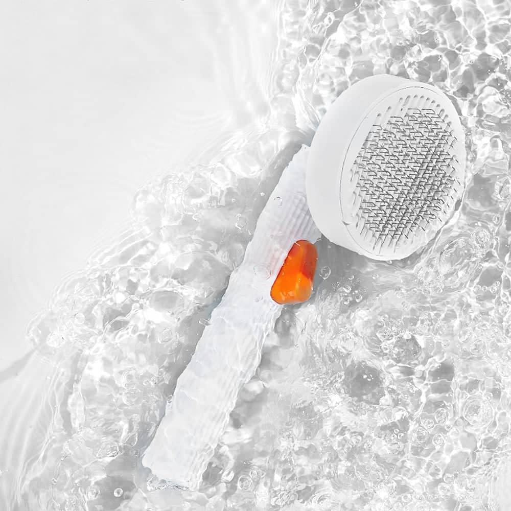PETKIT Pet Hair Brush for Cats & Dogs | Self Cleaning Grooming Brush UAE