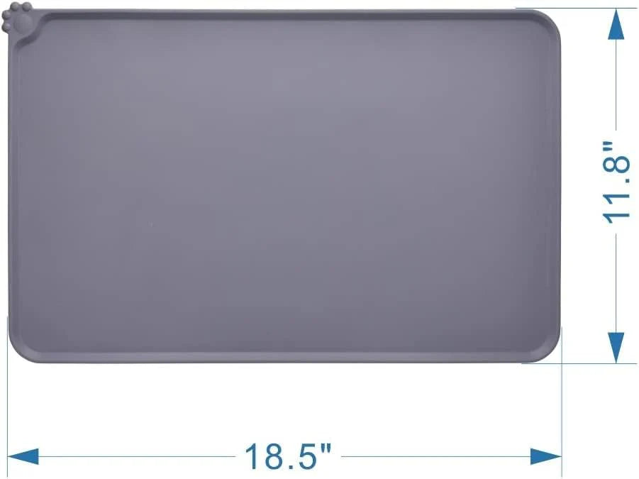 Pet Silicone Bowl Mat – Waterproof, Non-Slip & Easy to Clean