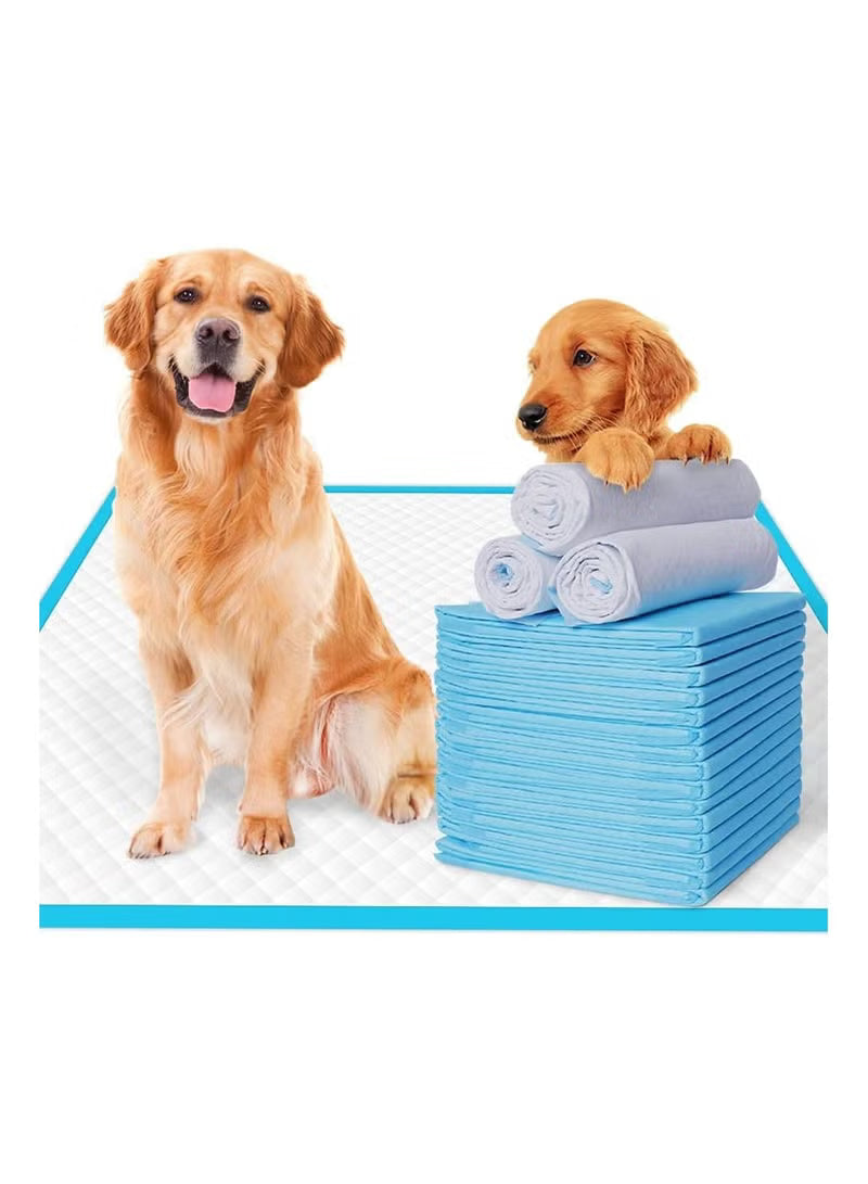 50 PCS Pet Pee Pads Disposable Absorbent Quick Drying Leak-Proof 60x90cm