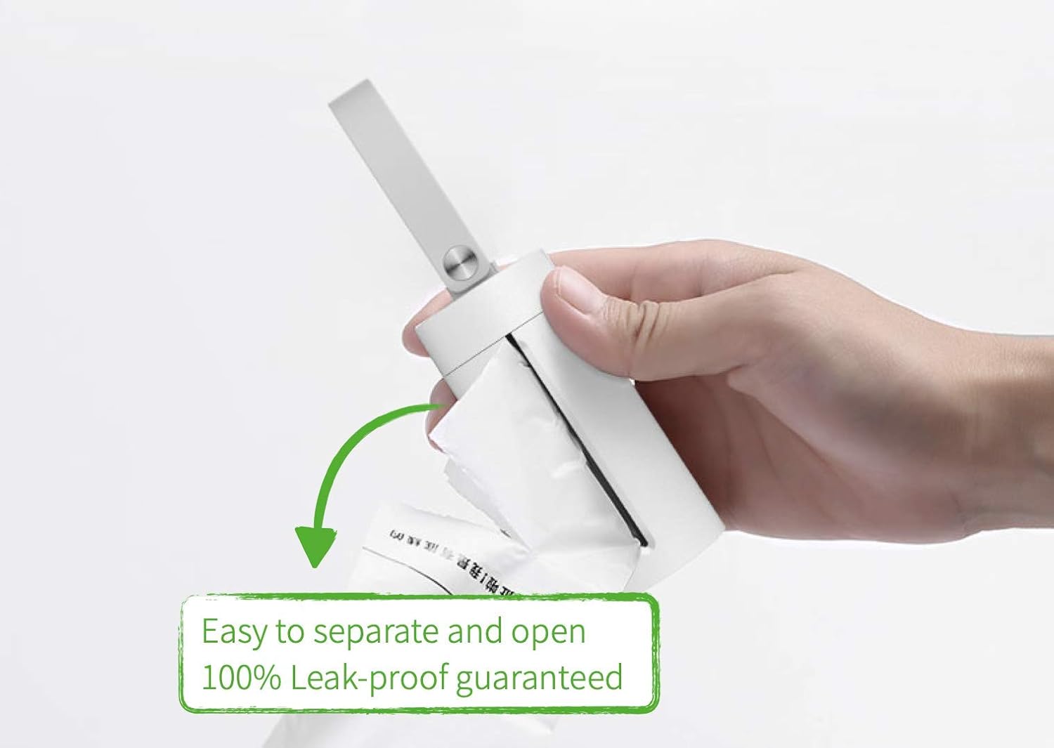 PETKIT Dog Poop Bags with Dispenser 15 Count Leak Proof Unscented Waste Bags