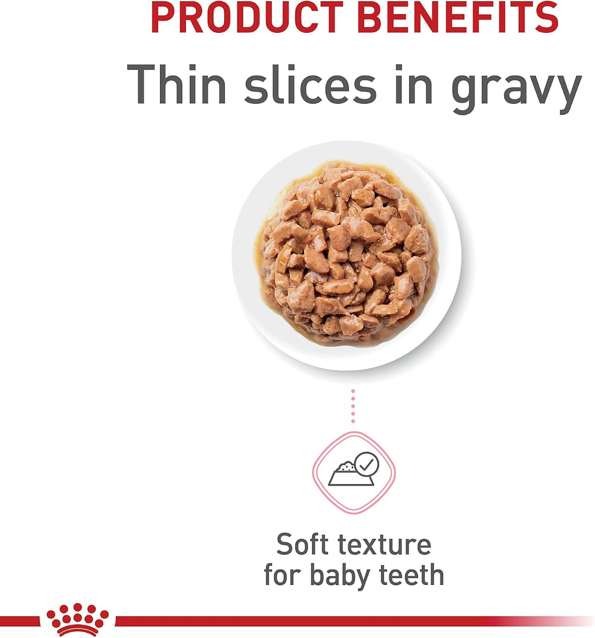 Royal Canin "Kitten" Thin Slices in Gravy Wet Cat Food 12 x 3oz