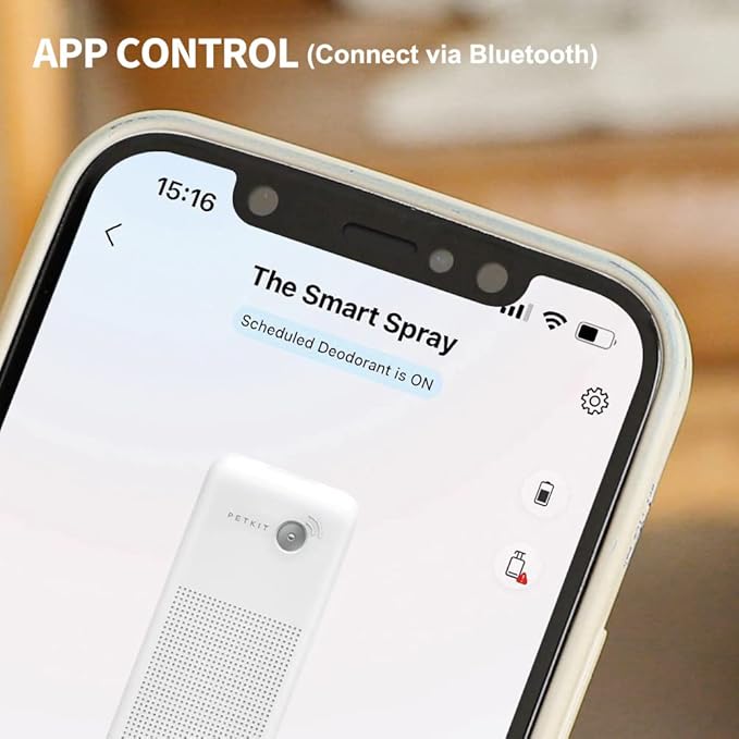 PETKIT PURA Air Smart Spray Odor Remover | App-Control Pet Deodorizer