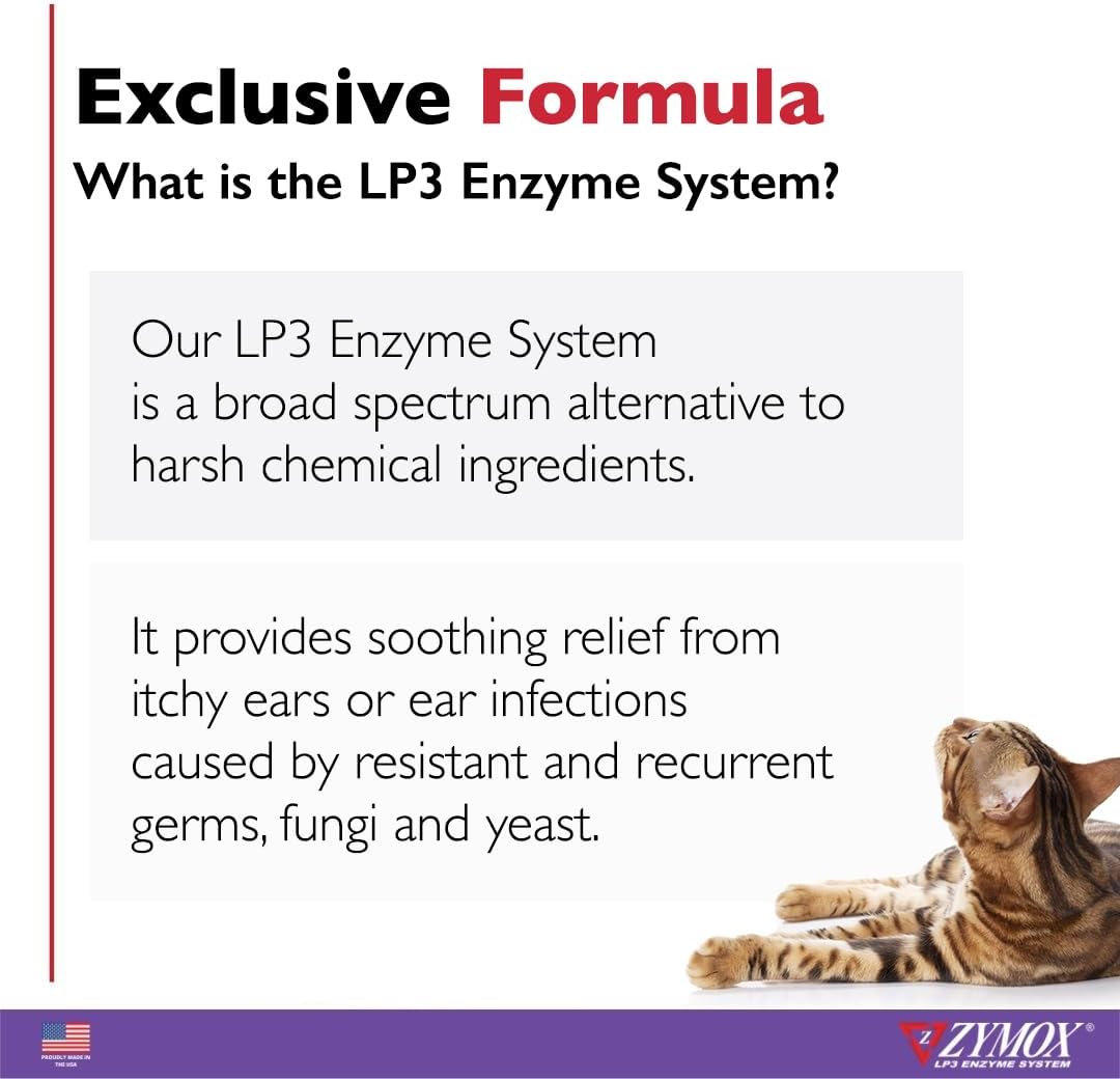 ZYMOX Advanced Enzymatic Ear Wipes for Dogs & Cats 100 and 200 Ct