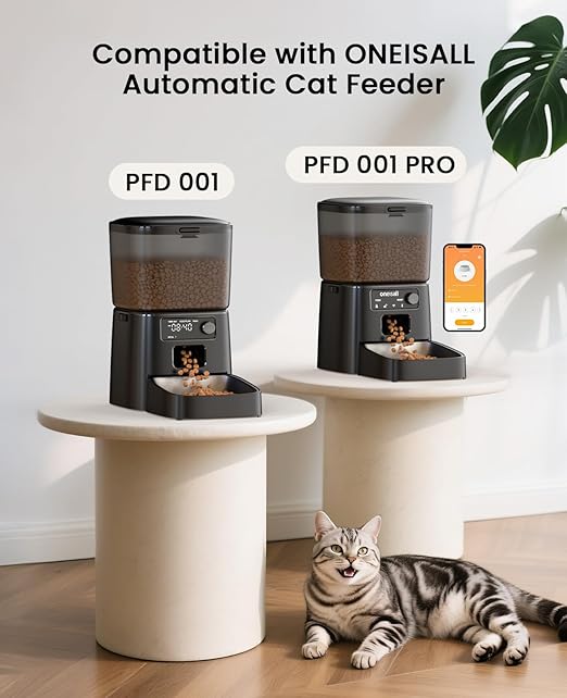 Oneisall Pet Food Desiccant Bags 6 Pack for Automatic Cat & Dog Feeders