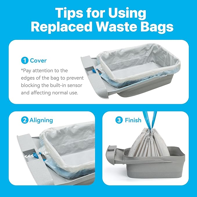 Neakasa Waste Bags UAE | Replacement Bags for M1 Litter Box (2 Rolls)