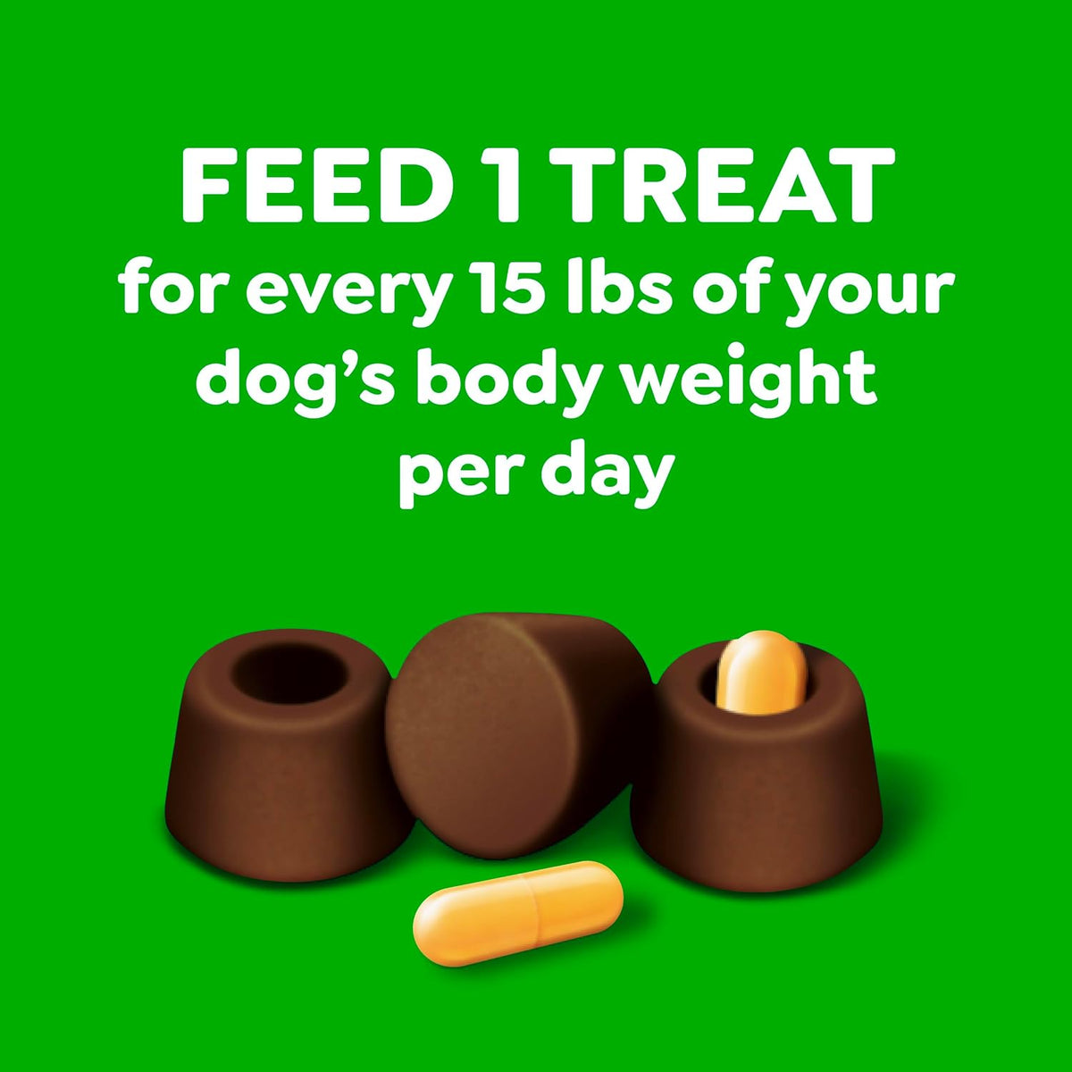 GREENIES Pill Pockets Capsule Size Natural Dog Smoke Flavor 60 Count