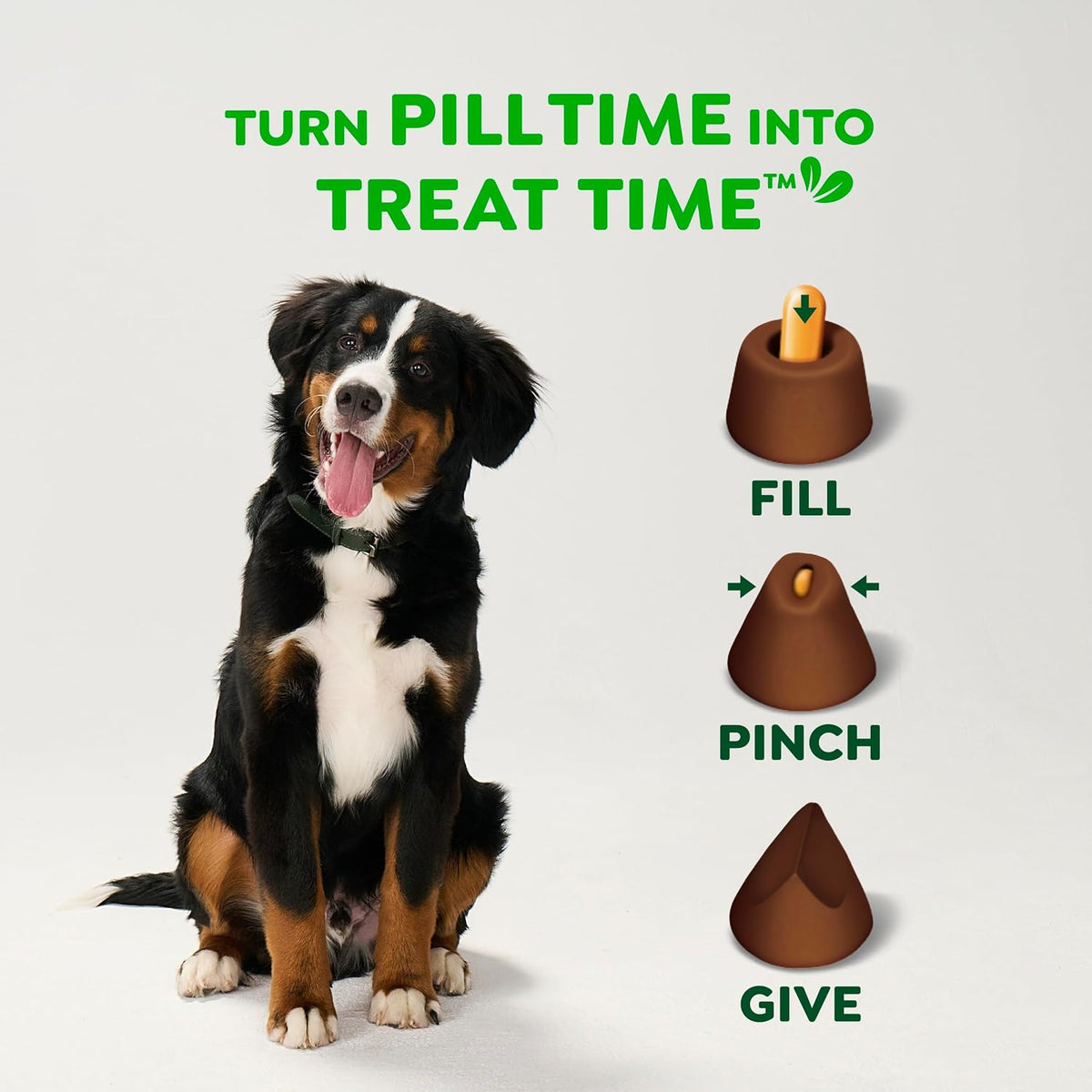 Greenies Pill Pockets for Dogs Capsule Size Peanut Butter 60 Count
