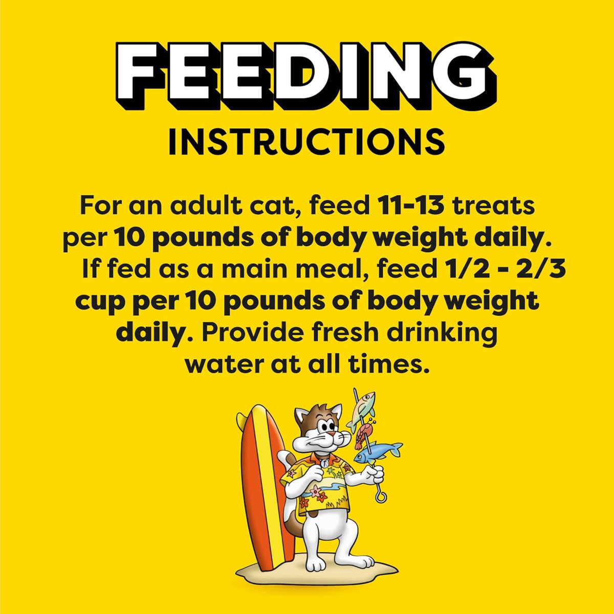 TEMPTATIONS MixUps Surfer's Delight Cat Treats 16 oz Tub Tuna, Shrimp & Salmon Flavors