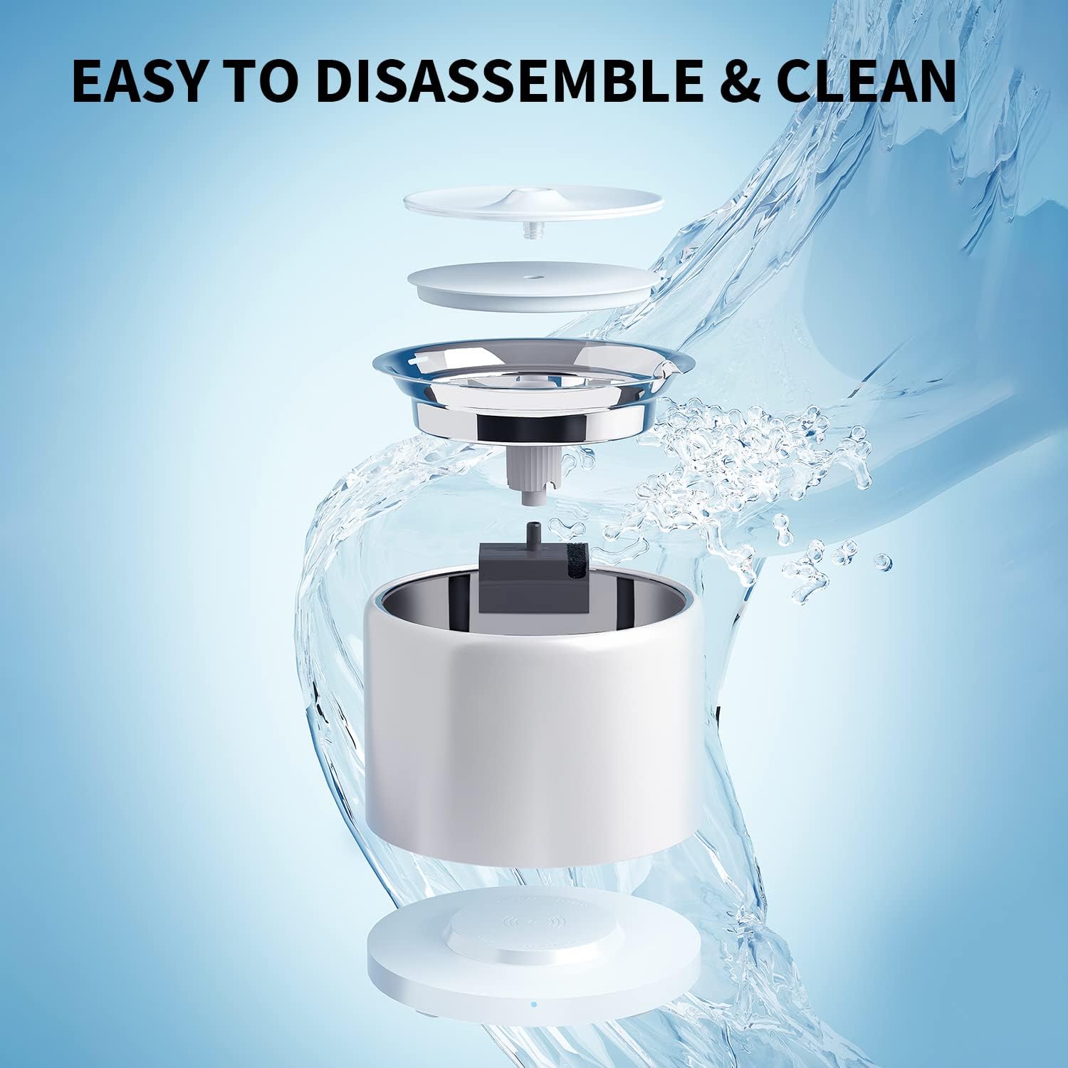 PETKIT Eversweet 3 Pro Stainless Steel Cat Water Fountain with Wireless Pump