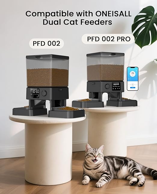 Oneisall Pet Food Desiccant Bags 6 Pack for Automatic Cat & Dog Feeders