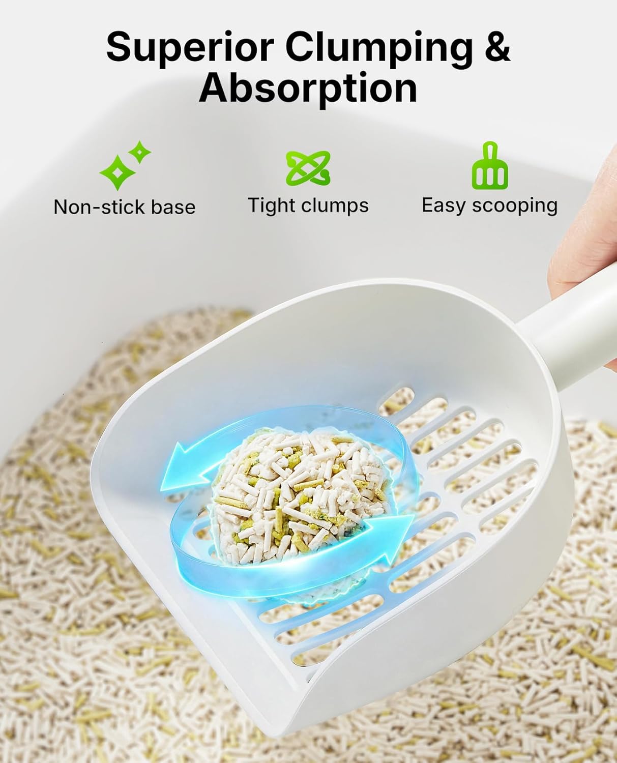 PETKIT Urine Monitor Tofu Cat Litter 3 Pack 7.2KG | pH Detection Litter