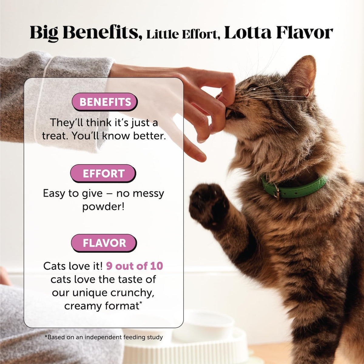 Pet Honesty Cat "Multivitamin Crunchy & Creamy" Chews with Omega 3