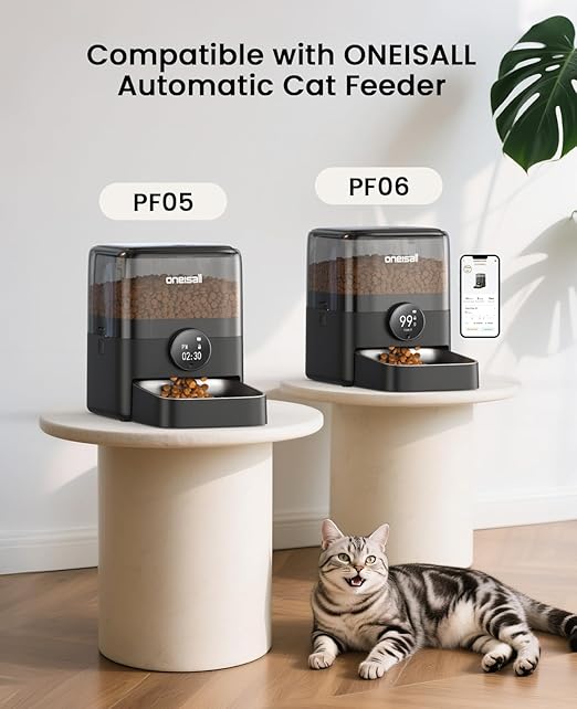Oneisall Pet Food Desiccant Bags 6 Pack for Automatic Cat & Dog Feeders