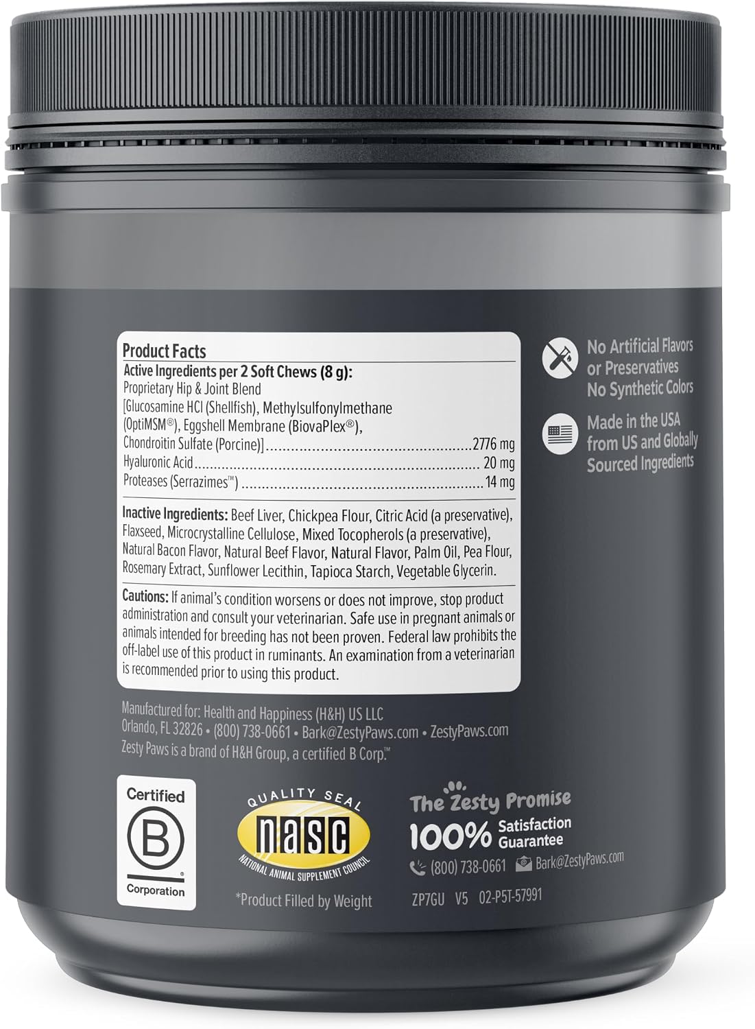 Zesty Paws Dog Joint Care Supplement Online UAE