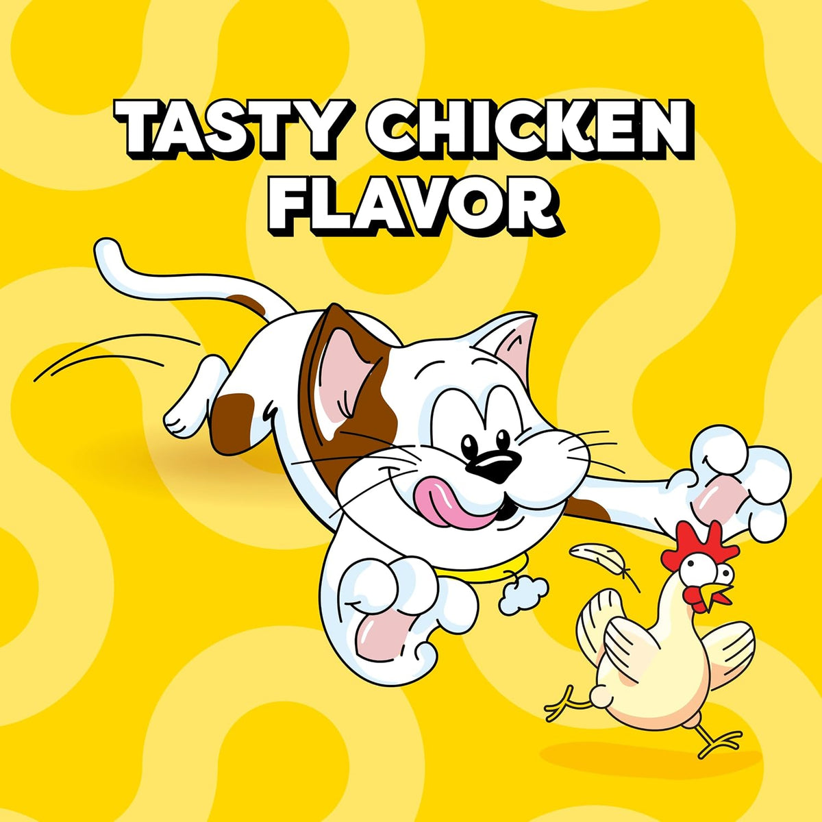 TEMPTATIONS Classic Crunchy & Soft Cat Treats Tasty Chicken Flavor 16 oz Tub