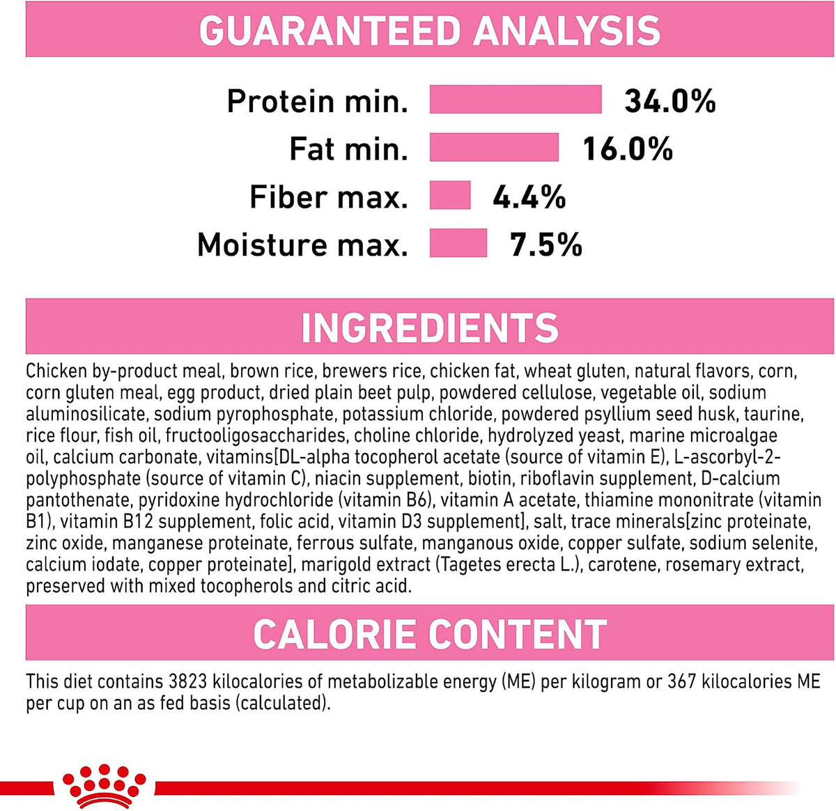 Royal Canin Kitten Dry Cat Food with Salmon Oil 1.35kg | Healthy Growth