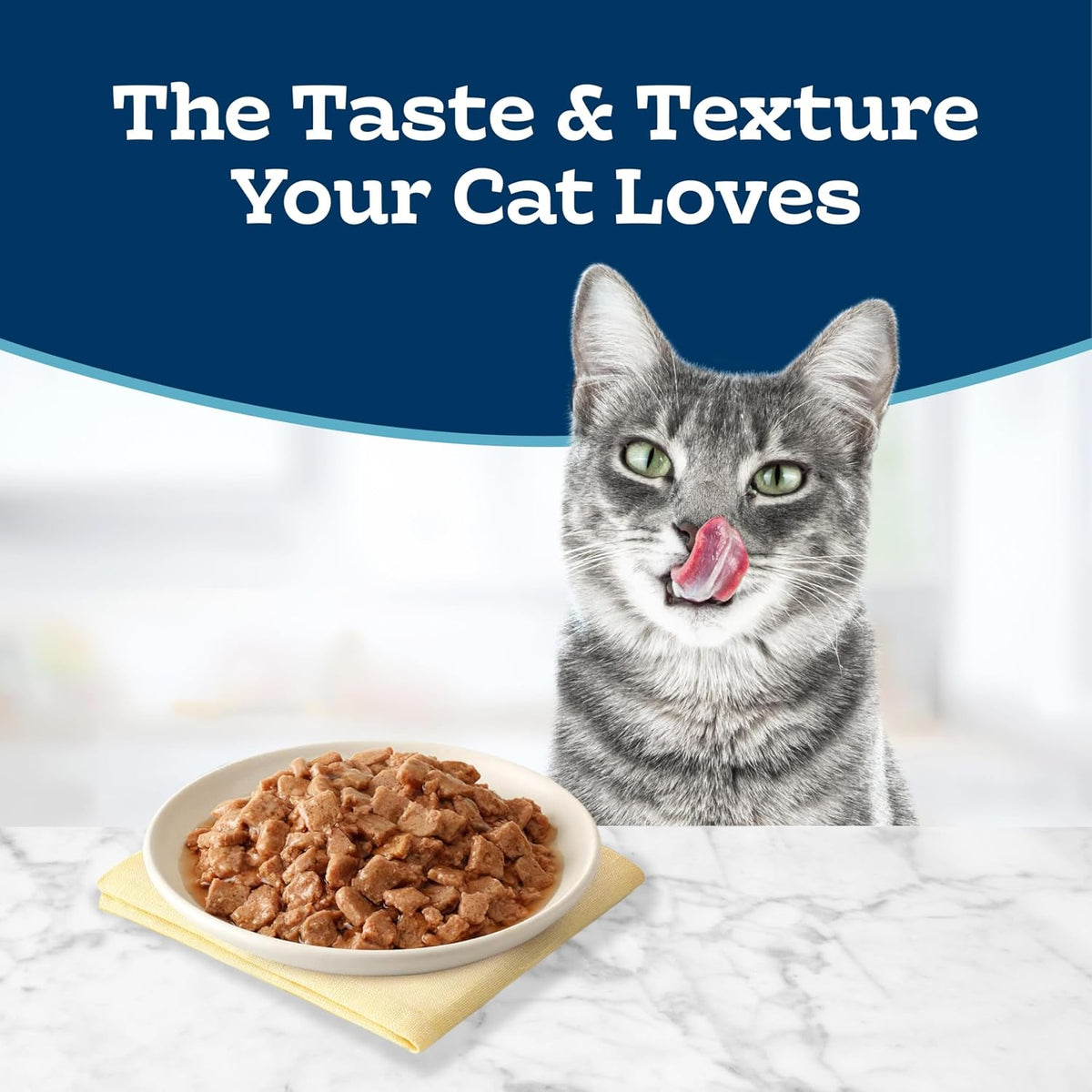 Blue Buffalo 4 Flavors Tastefuls Flaked Wet Cat Food Variety Pack 12 x 3oz