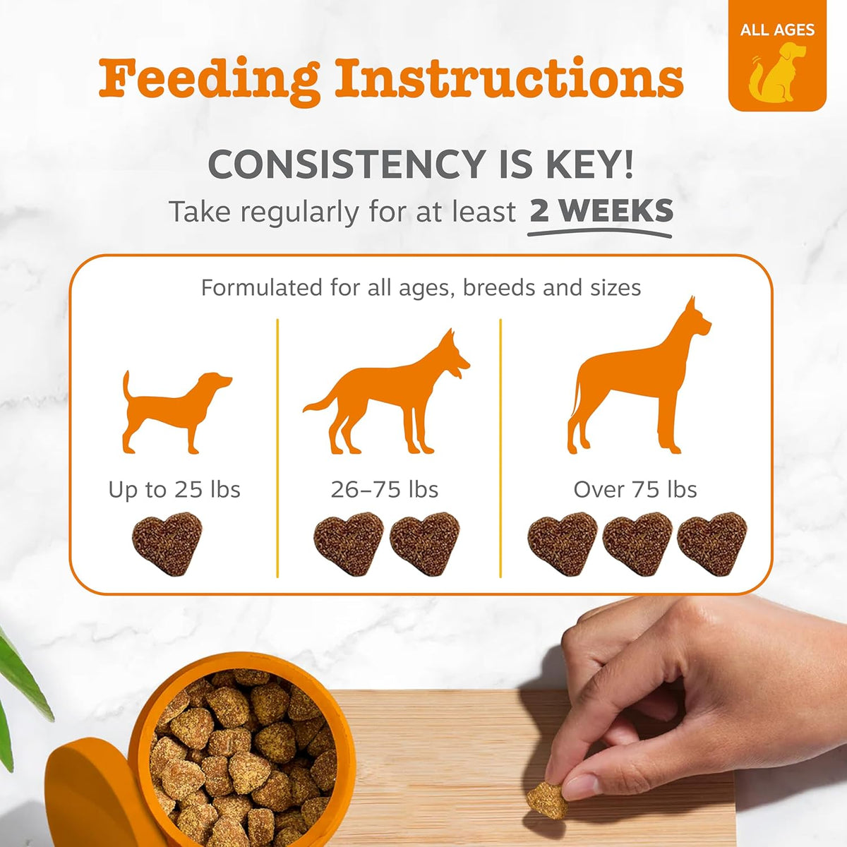 Zesty Paws Aller-Immune Bites Lamb 90 Chews for Dogs