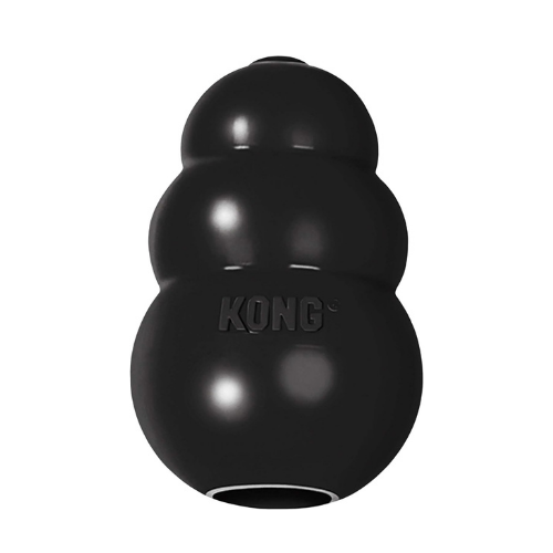 KONG Extreme Large Dog Toy – Tough Natural Rubber Chew, Fetch & Treat Dispensing Toy