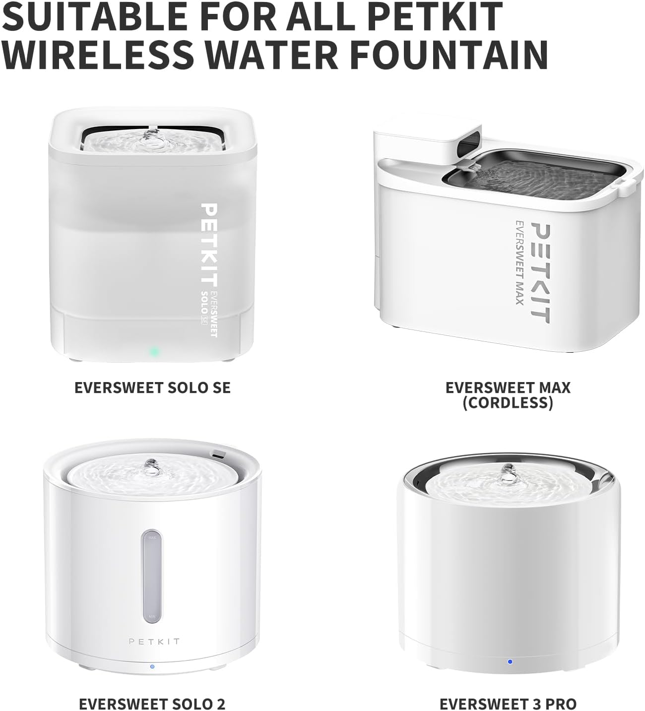 PETKIT Replacement Wireless Pump for Eversweet Water Fountains