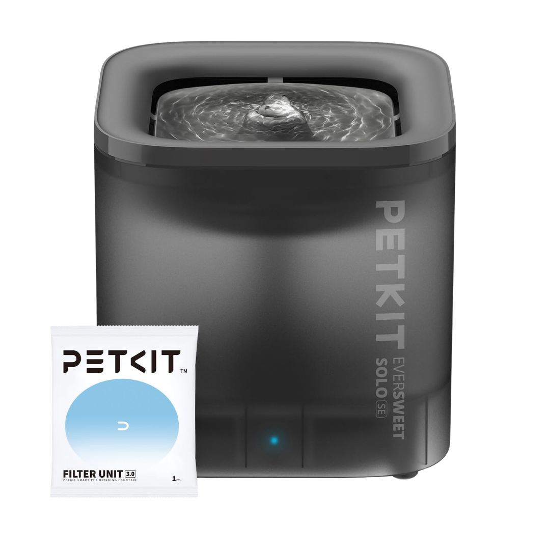 PETKIT SOLO SE Smart Pet Fountain 1.8L | Quiet Water Fountain for Cats & Dogs