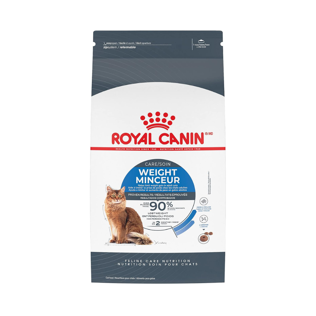 Royal Canin Feline "Weight Care Adult Dry Cat Food with L-Carnitine" 6lb