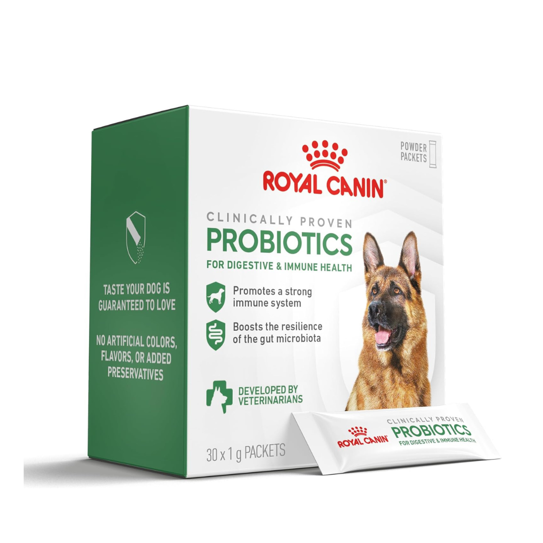 Royal Canin Probiotics for Dogs Digestive & Immune Health Powder Supplement 30 Count