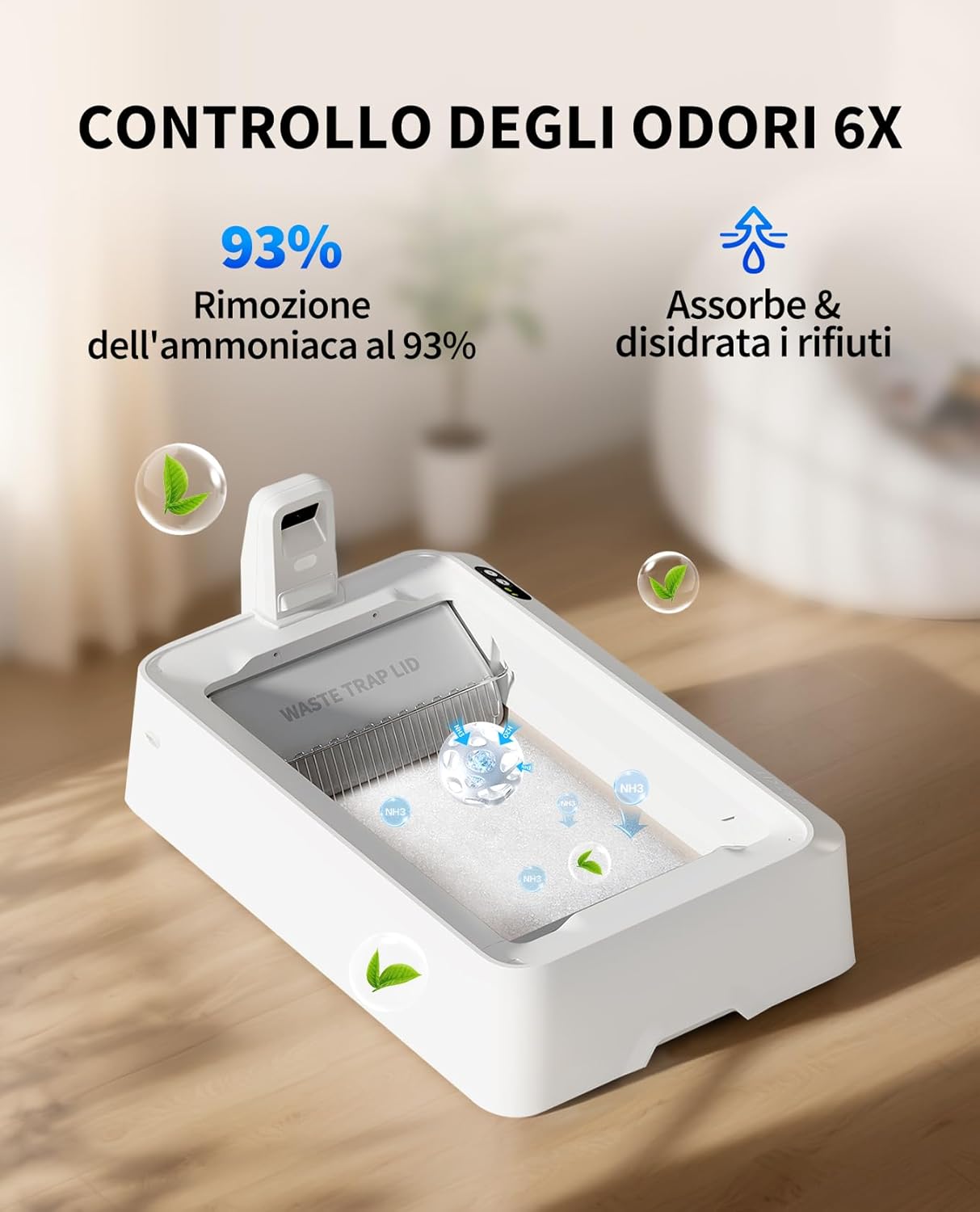 PETKIT Crystal Cat Litter Box for PUROBOT Crystal Duo | 4 Disposable Bags UAE